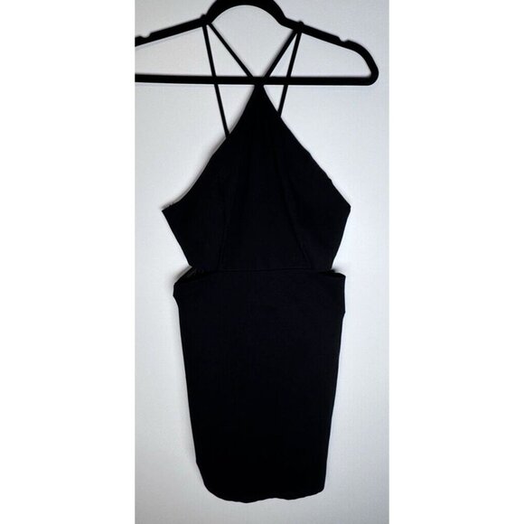 ASTR The Label Dresses & Skirts - ASTR The Label Women Size Large Dress Stretchy Bodycon Cutout Sleeveless Black